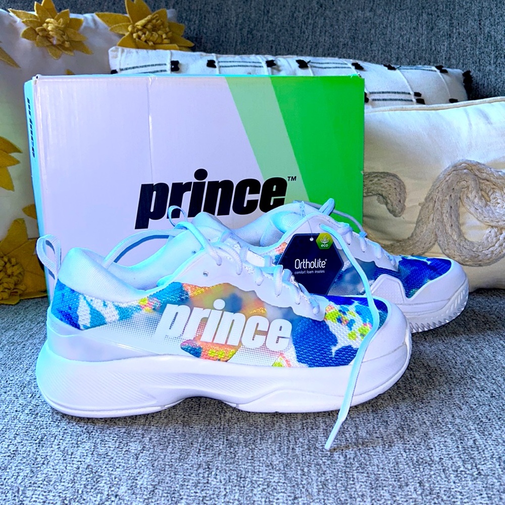 Tye Dye Prince Tennis Court Shoes